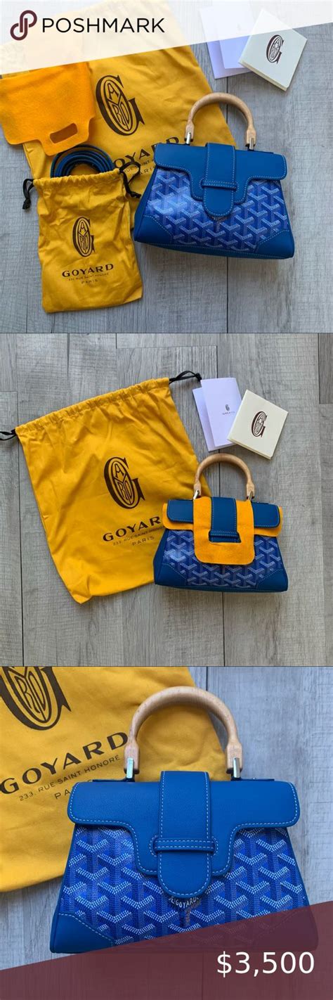 goyard saigon mini blue